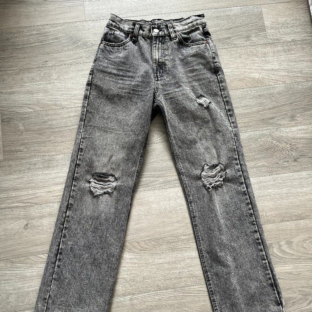 Aeropostale Women's High Rise 90s Baggy Jeans